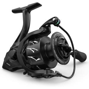 imageKastKing Spartacus II Plus Spinning Reel  IPX5 Waterproof FreshwaterSaltwater Fishing Reel 22LB Drag 521 Gear Ratio 71 Stainless Steel Bearings Instant AntiReverse Anodized Aluminum Spool5000