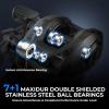 imageKastKing MegaTron Baitcasting Reels High Capacity or High Speed Low Profile Casting Reel 71 Double Shielded Stainless Steel BB 8Button Magnetic Brakes Powerful Drag Freshwater amp Inshore FishingLeft 721
