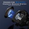 imageKastKing MegaTron Baitcasting Reels High Capacity or High Speed Low Profile Casting Reel 71 Double Shielded Stainless Steel BB 8Button Magnetic Brakes Powerful Drag Freshwater amp Inshore FishingLeft641