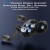 imageKastKing MegaTron Baitcasting Reels High Capacity or High Speed Low Profile Casting Reel 71 Double Shielded Stainless Steel BB 8Button Magnetic Brakes Powerful Drag Freshwater amp Inshore FishingLeft641
