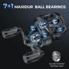 imageKastKing Spartacus II Plus Baitcasting Reel DualBalance Magnetic Braking System 801 HighSpeed Gear Ratio Ultralight 6 oz 71 MaxiDur DoubleShielded Ball Bearings Fishing ReelsRight801