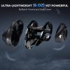 imageKastKing Spartacus II Plus Baitcasting Reel DualBalance Magnetic Braking System 801 HighSpeed Gear Ratio Ultralight 6 oz 71 MaxiDur DoubleShielded Ball Bearings Fishing ReelsLeft801
