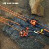 imageKastKing Lethal Blaze TwinTip Fishing Rods IM6 Graphite Blanks Casting amp Spinning Rods 2Piece Rod with Extra Tip PTS Power Transition System Ideal for Bass Freshwater amp Inshore Fishing62 ML 2pcs  Extra Tip