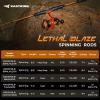 imageKastKing Lethal Blaze TwinTip Fishing Rods IM6 Graphite Blanks Casting amp Spinning Rods 2Piece Rod with Extra Tip PTS Power Transition System Ideal for Bass Freshwater amp Inshore Fishing62 ML 2pcs  Extra Tip