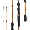 imageKastKing Lethal Blaze TwinTip Fishing Rods IM6 Graphite Blanks Casting amp Spinning Rods 2Piece Rod with Extra Tip PTS Power Transition System Ideal for Bass Freshwater amp Inshore Fishing68 M 2pcs  Extra Tip