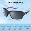 imageKastKing Alanta Polarized Sunglasses With PuriVex Protective Lens CoatingUV400 Women Sunglasses for Cycling Driving FishingB Demi Frame  Gradient Brown