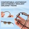 imageKastKing Alsea Polarized Bifocal Sports Sunglasses With PuriVex Protective Lens CoatingGrilamid FrameWomen SunglassesBrown Havanna Frame  Gardient Brown