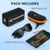 imageKastKing Alsea Polarized Bifocal Sports Sunglasses With PuriVex Protective Lens CoatingGrilamid FrameWomen SunglassesGloss Black Frame  Smoke