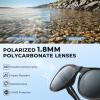 imageKastKing Alsea Polarized Bifocal Sports Sunglasses With PuriVex Protective Lens CoatingGrilamid FrameWomen SunglassesGloss Black Frame  Smoke