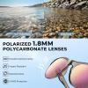 imageKastKing Alsea Polarized Bifocal Sports Sunglasses With PuriVex Protective Lens CoatingGrilamid FrameWomen SunglassesTransparent Gray Frame  Rose Gold Mirror