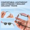 imageKastKing Alsea Polarized Bifocal Sports Sunglasses With PuriVex Protective Lens CoatingGrilamid FrameWomen SunglassesTransparent Gray Frame  Rose Gold Mirror