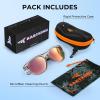 imageKastKing Alsea Polarized Bifocal Sports Sunglasses With PuriVex Protective Lens CoatingGrilamid FrameWomen SunglassesTransparent Gray Frame  Rose Gold Mirror