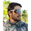 imageKastKing Etowah Polarized Sports Fishing Sunglasses With PuriVex Protective Lens Coating Rimless Wrap Design Men WomenA Gloss Crystal Frame  Copper Silver Mirror