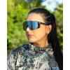 imageKastKing Etowah Polarized Sports Fishing Sunglasses With PuriVex Protective Lens Coating Rimless Wrap Design Men WomenD Gloss Smoke Crystal Frame  Granite Smoke Black Mirror