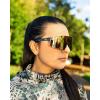 imageKastKing Etowah Polarized Sports Fishing Sunglasses With PuriVex Protective Lens Coating Rimless Wrap Design Men WomenE Gloss Tal Dark Olive Frame  Brown Gold Mirror