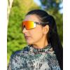 imageKastKing Etowah Polarized Sports Fishing Sunglasses With PuriVex Protective Lens Coating Rimless Wrap Design Men WomenH Matte Smoke Crystal Frame  Copper Burgundy Mirror