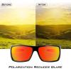 imageKastKing Iditarod Polarized Sport SunglassesPuriVex Protective Lens Coating Fishing Sunglasses For Driving Cycling RunningD Gloss Black Frame  Orange Mirror