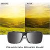 imageKastKing Iditarod Polarized Sport SunglassesPuriVex Protective Lens Coating Fishing Sunglasses For Driving Cycling RunningE Matte Boulder Camo Obsidian Frame  Smoke Lens