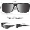 imageKastKing Iditarod Polarized Sport SunglassesPuriVex Protective Lens Coating Fishing Sunglasses For Driving Cycling RunningE Matte Boulder Camo Obsidian Frame  Smoke Lens