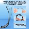 imageKastKing Iditarod Polarized Sport SunglassesPuriVex Protective Lens Coating Fishing Sunglasses For Driving Cycling RunningJ Dark Gray Texture Frame  Blue Ocean Lens