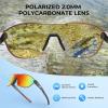 imageKastKing Nizini Polarized Sports Fishing Sunglasses With PuriVex Protective Lens Coating Rimless Wrap Design Men WomenA Matte Smoke Crystal Frame  Burgundy Mirror