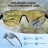 imageKastKing Nizini Polarized Sports Fishing Sunglasses With PuriVex Protective Lens Coating Rimless Wrap Design Men WomenC Gloss Smoke Crystal Frame  Granite Mirror