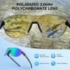 imageKastKing Nizini Polarized Sports Fishing Sunglasses With PuriVex Protective Lens Coating Rimless Wrap Design Men WomenF Gloss Tal Brown Frame  Chartreuse Mirror