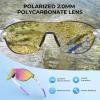 imageKastKing Nizini Polarized Sports Fishing Sunglasses With PuriVex Protective Lens Coating Rimless Wrap Design Men WomenH Gloss Crystal Frame  Lavender Mirror