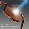 imageKastKing Toccoa Polarized Sport Sunglasses for Men and WomenIdeal for Driving Fishing Cycling and RunningUV ProtectionE Frame Matte DemiLens Brown