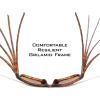 imageKastKing Toccoa Polarized Sport Sunglasses for Men and WomenIdeal for Driving Fishing Cycling and RunningUV ProtectionE Frame Matte DemiLens Brown