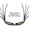 imageKastKing Toccoa Polarized Sport Sunglasses for Men and WomenIdeal for Driving Fishing Cycling and RunningUV ProtectionH Frame Gloss BlackLens Amber Base Scarlet