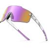 B: Gloss Crystal Frame  Smoke Lavender Mirror