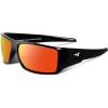 D: Gloss Black Frame  Orange Mirror
