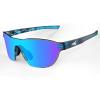 B: Gloss Navy Blue Demi Frame  Ice Blue Mirror