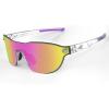 imageKastKing Nizini Polarized Sports Fishing Sunglasses With PuriVex Protective Lens Coating Rimless Wrap Design Men WomenH Gloss Crystal Frame  Lavender Mirror