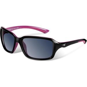 imageKastKing Alanta Polarized Sunglasses With PuriVex Protective Lens CoatingUV400 Women Sunglasses for Cycling Driving FishingA Black Purple Back Spray Frame  Smoke