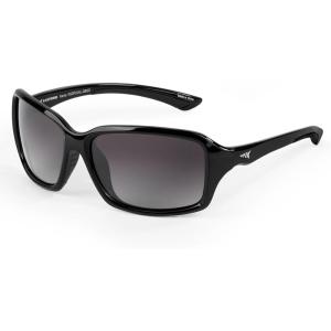 imageKastKing Alanta Polarized Sunglasses With PuriVex Protective Lens CoatingUV400 Women Sunglasses for Cycling Driving FishingC Gloss Black Frame  Gradient Smoke