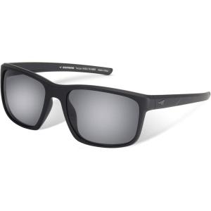 imageKastKing Toccoa Polarized Sport Sunglasses for Men and WomenIdeal for Driving Fishing Cycling and RunningUV ProtectionB Frame Matte BlackoutLens Smoke