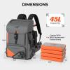 imageKastKing All Weather Fishing Tackle Backpack with 4 Waterproof Tackle Boxes amp Removable Rod HoldersWaterproof ArmorShield Fabric Fishing Bag Storage Fishing GearA GreyWith 4 Waterproof Tackle Boxes
