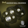 image:imageKastKing Spartacus Defender TwinTip Fishing Rod and Reel Combo Spinning amp Baitcaster Combo KastFlex IM7 Graphite 2Piece Blanks with Backup Tip Section PTS System EVA HandlesCast Right Reel  70 Mh Rod2pcs Extra Tip