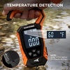 image:imageKastKing Weighmaster MechanicalDigital Fishing Scale 120 lb Capacity 25 Backlit Display HighPrecision Sensor 9 Weight Memory Temperature Detection IPX6 Waterproof Fishing GiftsD Orange Combo