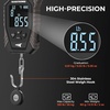 image:imageKastKing Weighmaster MechanicalDigital Fishing Scale 120 lb Capacity 25 Backlit Display HighPrecision Sensor 9 Weight Memory Temperature Detection IPX6 Waterproof Fishing GiftsA Black