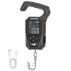 image:imageKastKing Weighmaster MechanicalDigital Fishing Scale 120 lb Capacity 25 Backlit Display HighPrecision Sensor 9 Weight Memory Temperature Detection IPX6 Waterproof Fishing GiftsA Black