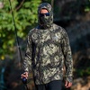 image:imageKastKing Mens Hoodie Shirt UPF 50 Long Sleeve Fishing Shirt UV Protection ShirtC Multipurpose With Neck Gaiter