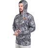 image:imageKastKing Mens Hoodie Shirt UPF 50 Long Sleeve Fishing Shirt UV Protection ShirtF Prym1 Slate Without Neck Gaiter