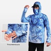 image:imageKastKing Mens Hoodie Shirt UPF 50 Long Sleeve Fishing Shirt UV Protection ShirtPsea Breeze With Neck Gaiter