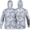 image:imageKastKing Mens Hoodie Shirt UPF 50 Long Sleeve Fishing Shirt UV Protection ShirtSprym1 Silver Mist