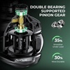 image:imageKastKing Zephyr DualTip Fishing Rod and Reel ComboSpinning amp Baitcaster ComboDual Tips Section for Different PowersIM6 Graphite 2Piece Rod with Extra TipSensitive amp PowerfulFreshwater FishingCast 70 M Mh Dualtip Rod  Left Handedblack