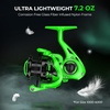image:imageKastKing Zephyr DualTip Fishing Rod and Reel ComboSpinning amp Baitcaster ComboDual Tips Section for Different PowersIM6 Graphite 2Piece Rod with Extra TipSensitive amp PowerfulFreshwater FishingSpin 70 M Mh Dualtip Rod 3000 Reelgreen