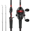 Spin Cast: 30 Reel  6'0''- M Rod(2 Pcs + Extra Tip)